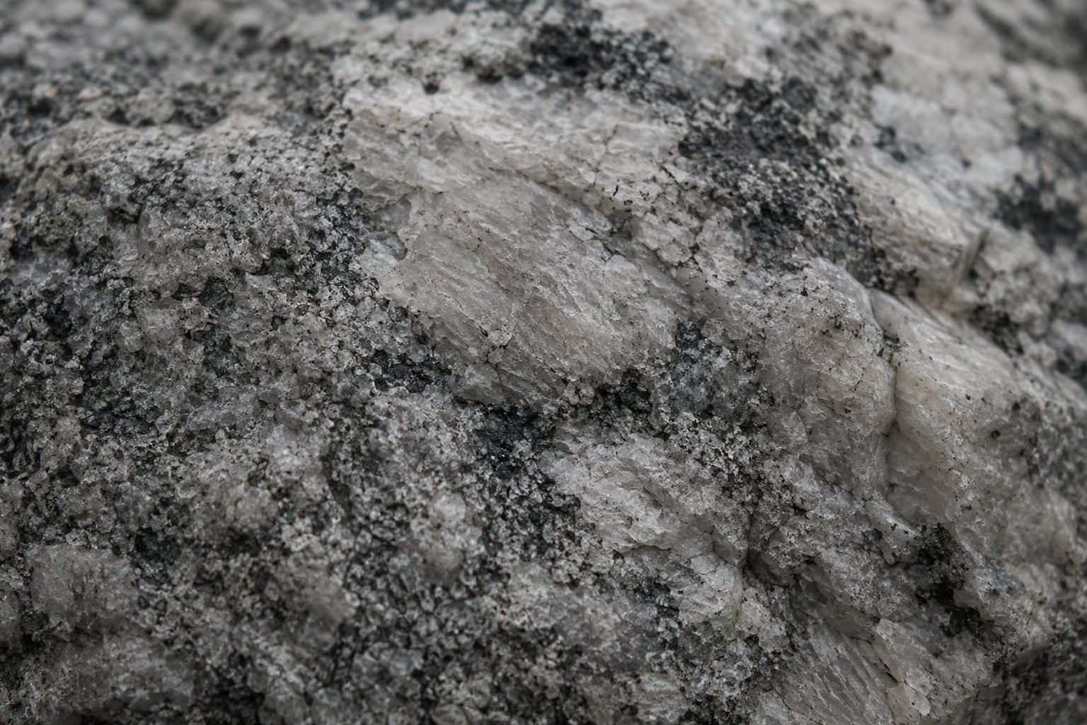 Macro close-up of granite surface